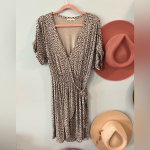Z supply faux wrap dress